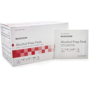 61uj0XMr8XL._AC_UL495_SR435,495_ Alcohol Prep Pads (2 Packs of 100)